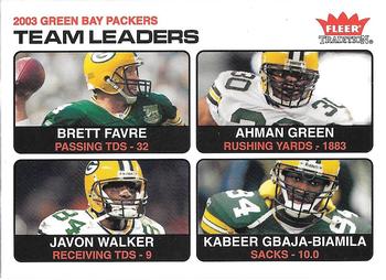 Brett Favre / Ahman Green / Javon Walker / Kabeer Gbaja-Biamila