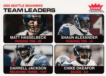 Matt Hasselbeck / Shaun Alexander / Darrell Jackson / Chike Okeafor