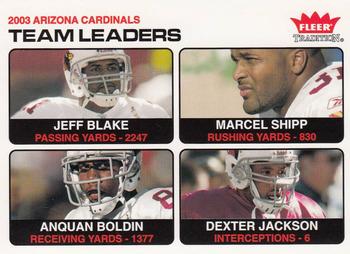 Jeff Blake / Marcel Shipp / Anquan Boldin / Dexter Jackson