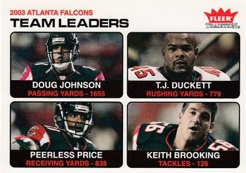 Doug Johnson / T.J. Duckett / Peerless Price / Keith Brooking