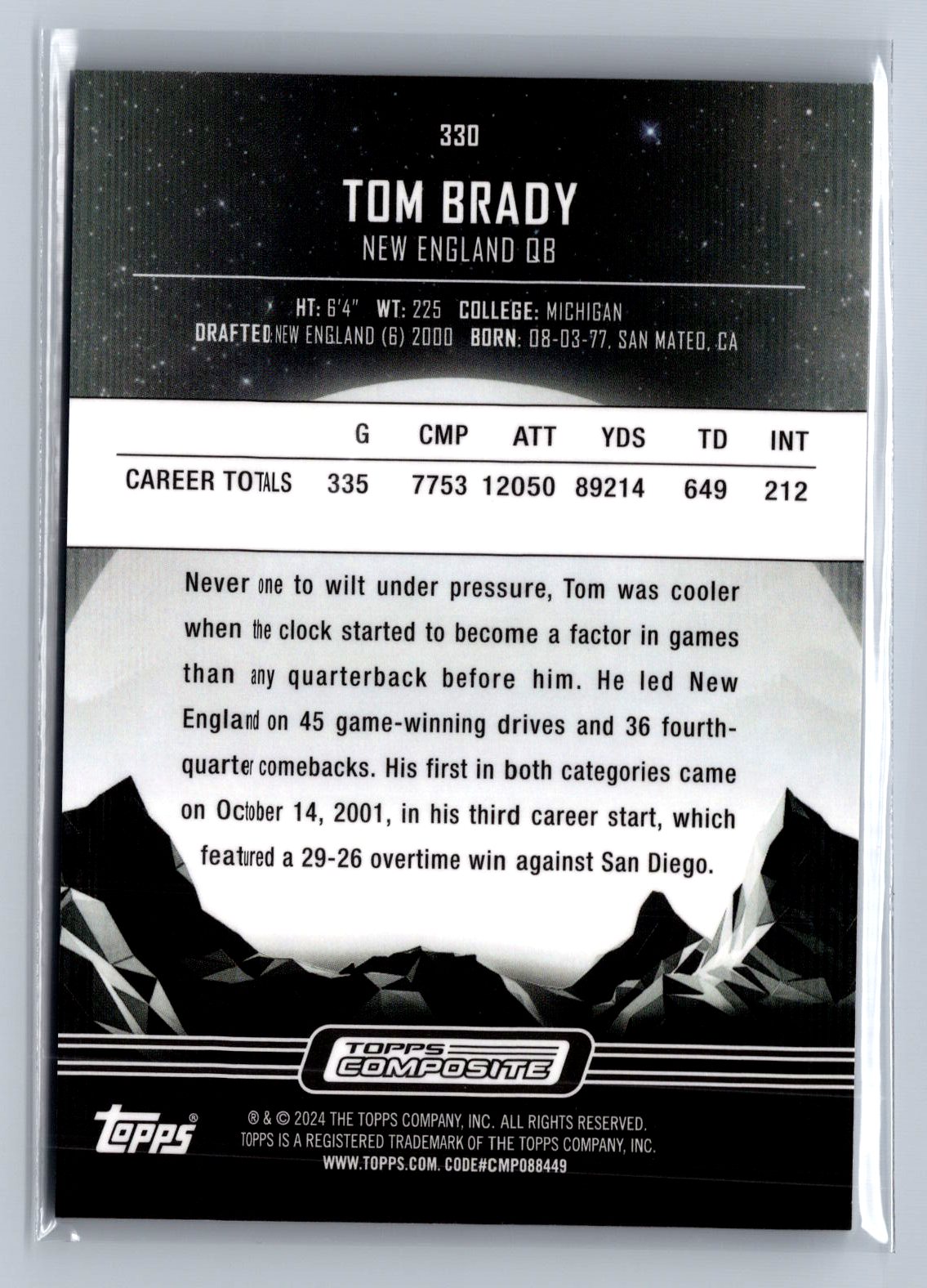 Card back