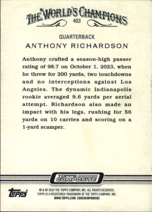Card back