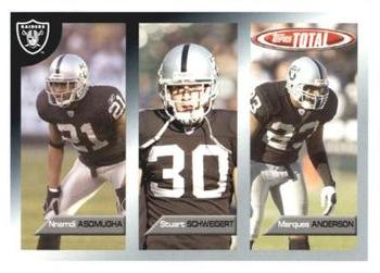 Nnamdi Asomugha / Marques Anderson / Stuart Schweigert