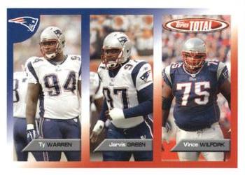 Jarvis Green / Vince Wilfork / Ty Warren