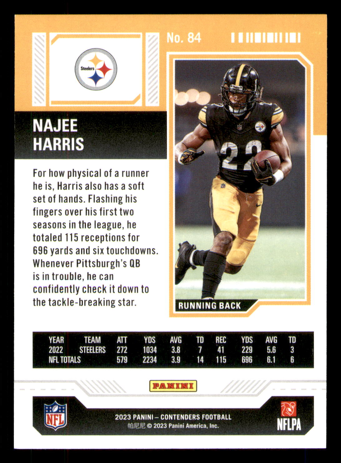 Card back