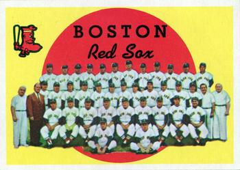 Red Sox Team Card / Third Series Checklist: 177-264