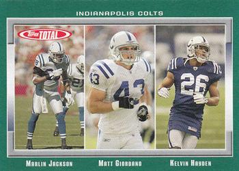 Marlin Jackson / Matt Giordano / Kelvin Hayden