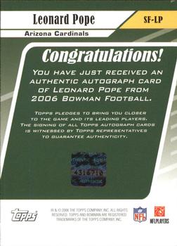 Leonard Pope
