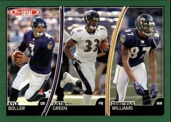 Kyle Boller / Justin Green / Demetrius Williams