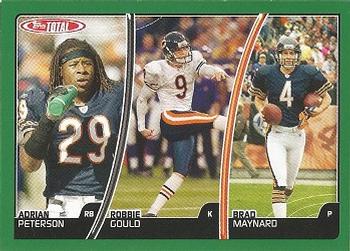 Brad Maynard / Robbie Gould / Adrian Peterson
