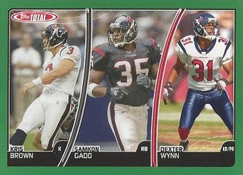 Kris Brown / Dexter Wynn / Samkon Gado