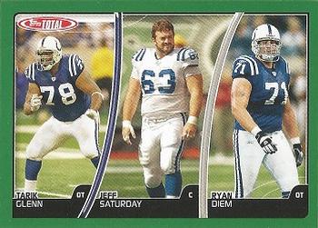 Jeff Saturday / Tarik Glenn / Ryan Diem