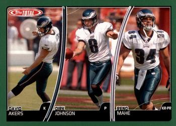 Dirk Johnson / David Akers / Reno Mahe