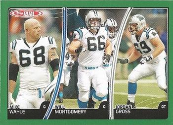 Jordan Gross / Mike Wahle / Will Montgomery