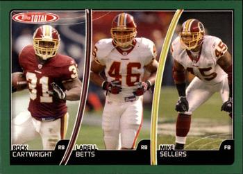 Rock Cartwright / Ladell Betts / Mike Sellers