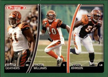 Robert Geathers / Madieu Williams / Landon Johnson