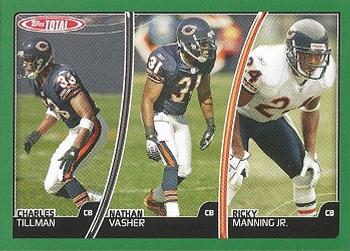 Nathan Vasher / Charles Tillman / Ricky Manning Jr