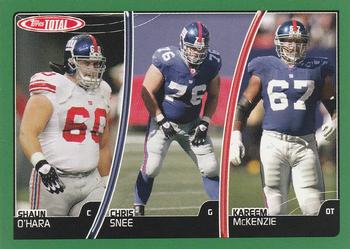 Shaun O'Hara / Chris Snee / Kareem McKenzie