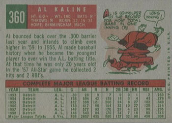 Card back