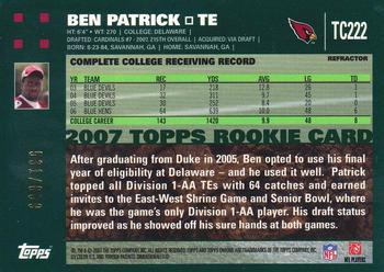 Card back