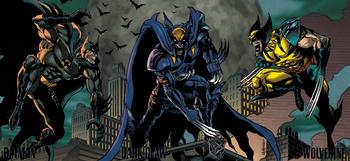 Batman, Dark Claw &amp; Wolverine