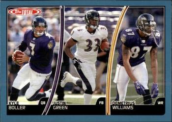 Kyle Boller / Justin Green / Demetrius Williams