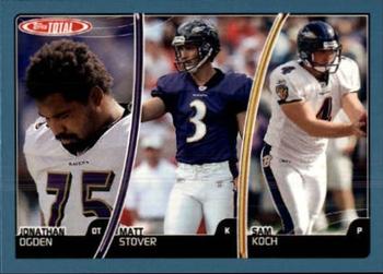 Sam Koch / Jonathan Ogden / Matt Stover