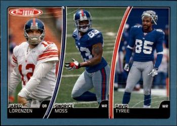 Jared Lorenzen / David Tyree / Sinorice Moss