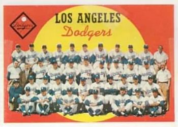 Dodgers Team Card / Sixth Series Checklist: 430-495