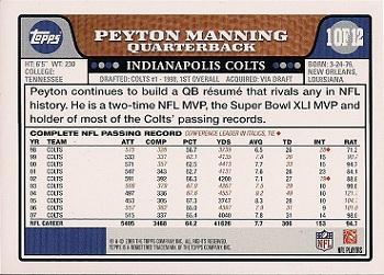 Card back