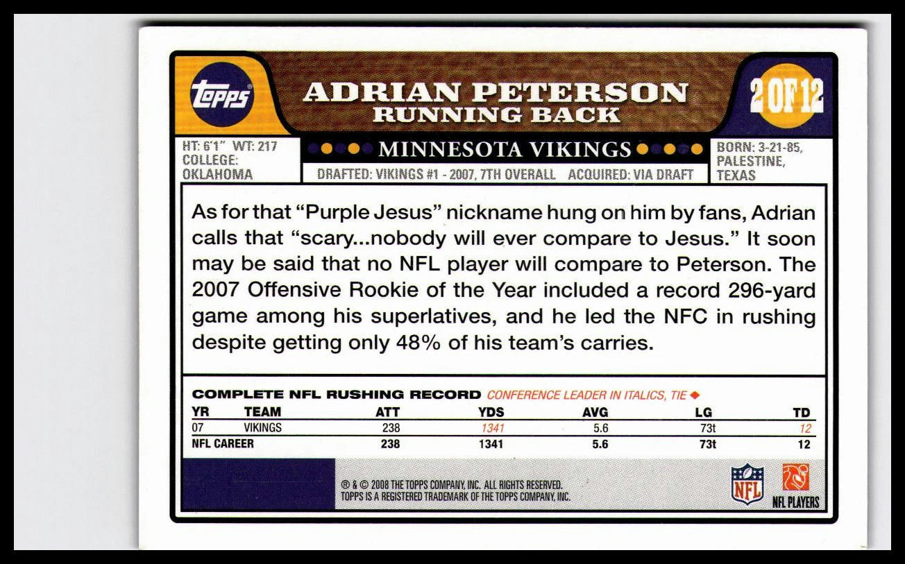 Card back
