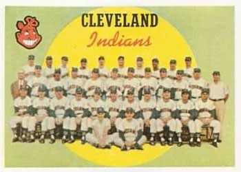 Indians Team Card / Seventh Series Checklist: 496-572