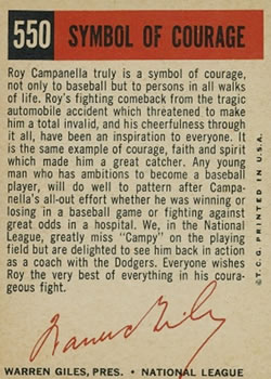 Card back
