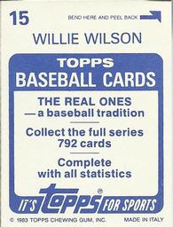 Card back