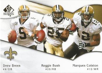 Drew Brees / Reggie Bush / Marques Colston