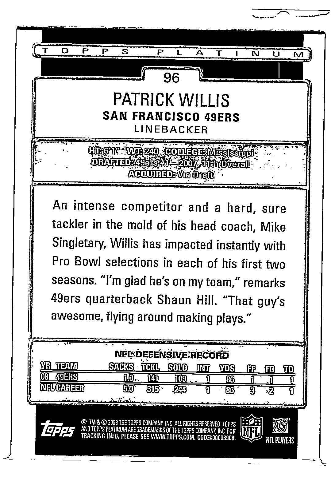 Card back