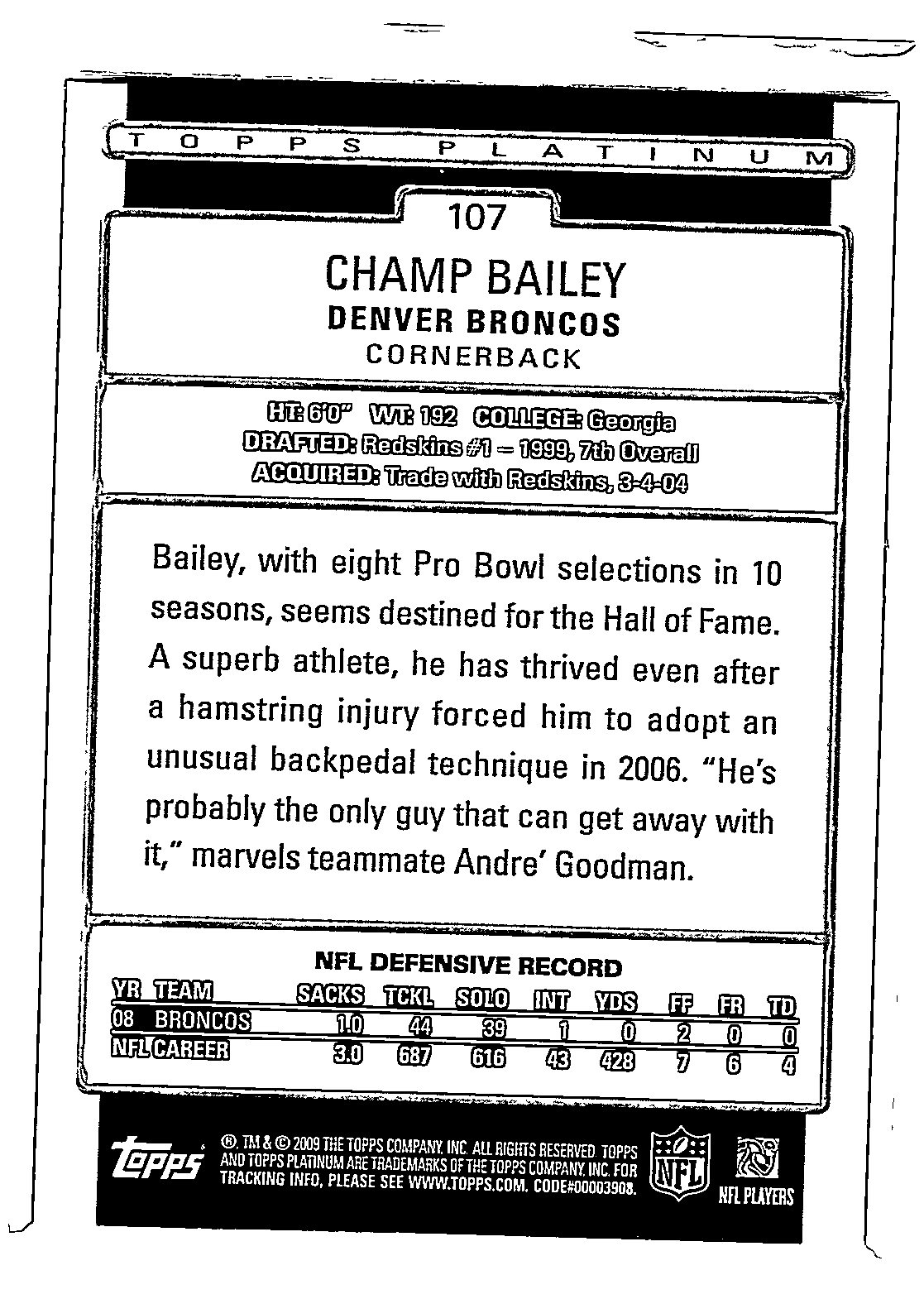 Card back