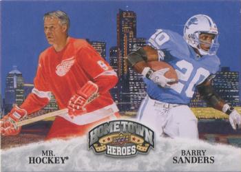 Gordie Howe / Barry Sanders