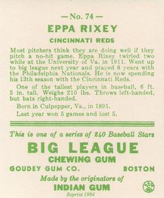 Card back