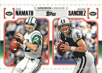 Joe Namath / Mark Sanchez