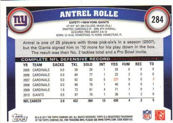 Card back