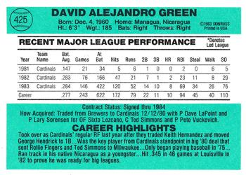 Card back
