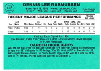 Card back
