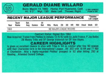 Card back