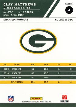 Card back