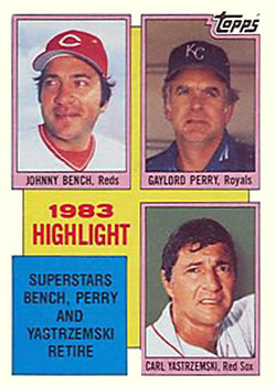 Johnny Bench / Gaylord Perry / Carl Yastrzemski