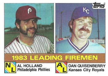 1983 Leading Firemen (Al Holland / Dan Quisenberry)