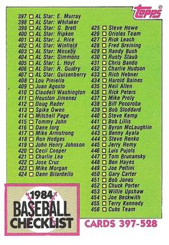 Checklist: 397-528