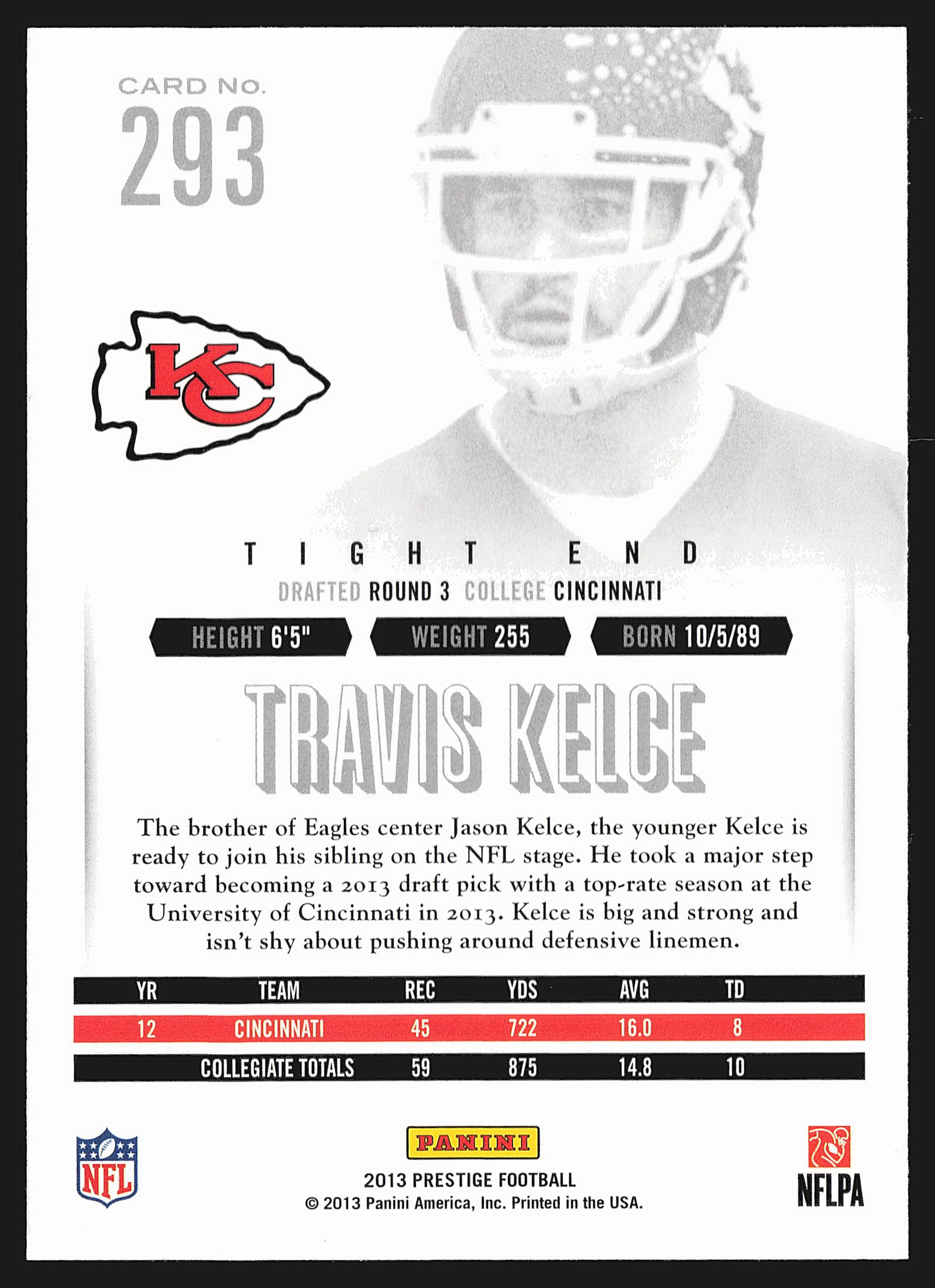 Card back