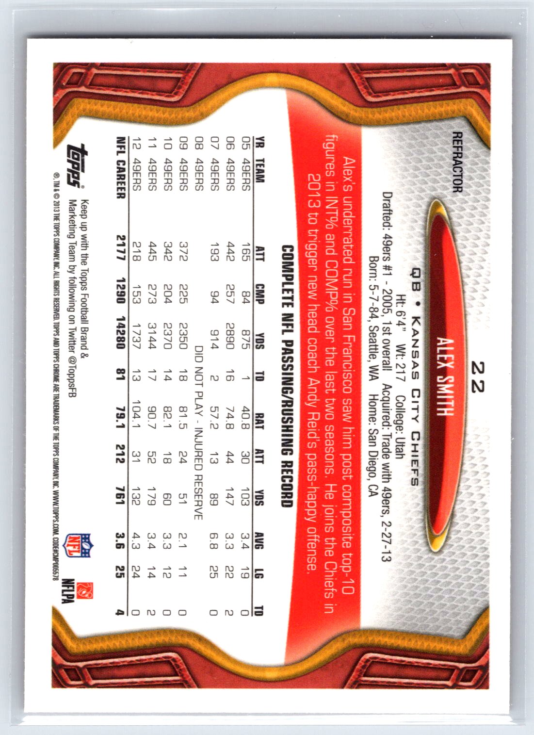 Card back